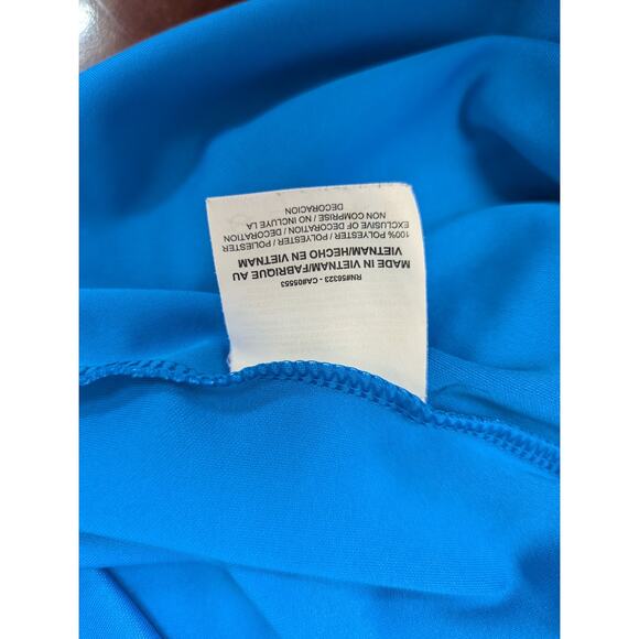 Nike Golf Dri-FIT Polo Shirt Light Blue XL Caledon Woods Club Standard Fit - Picture 8 of 8